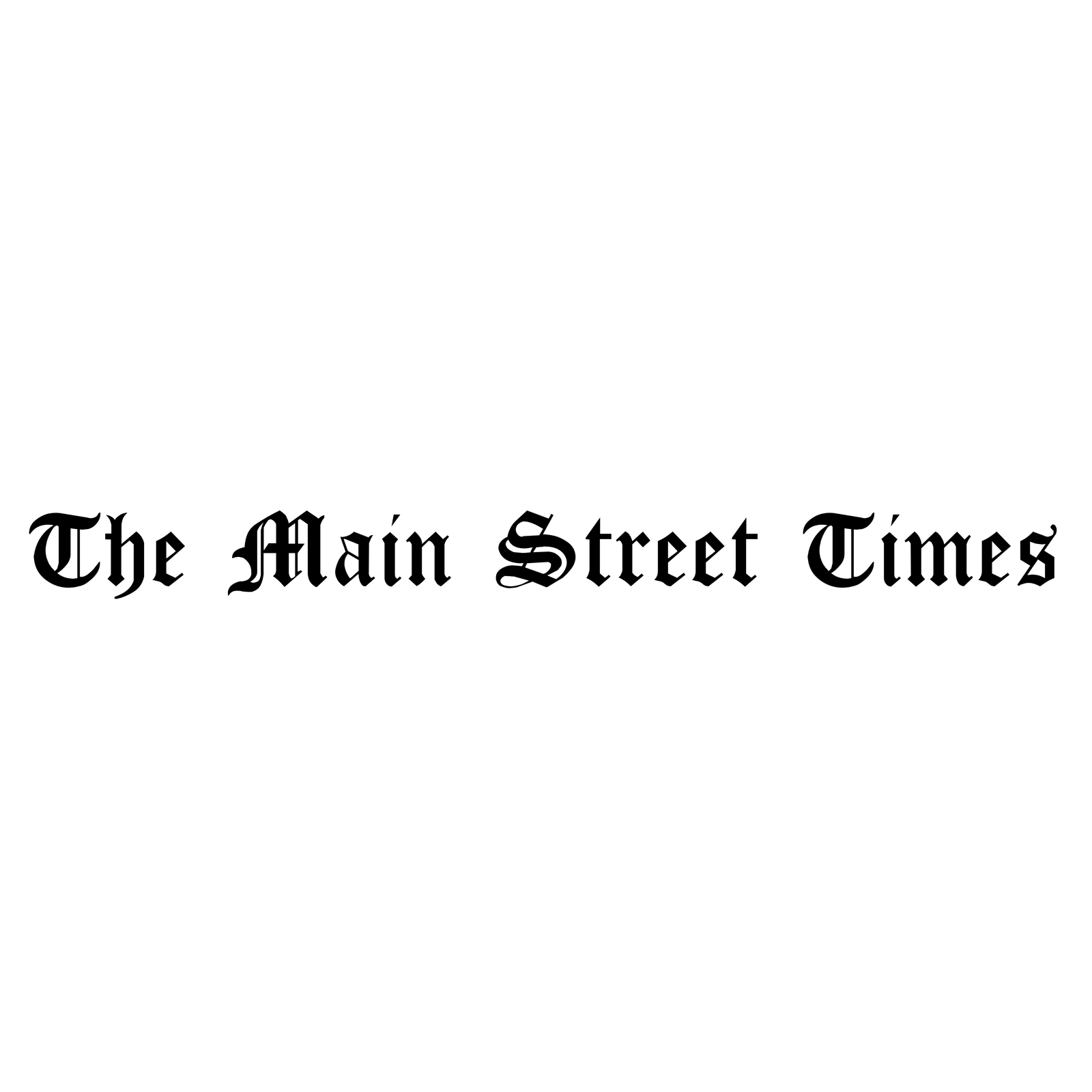 Where Main Street Makes Headlines: Introducing The Main Street Times
